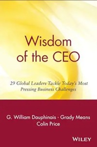 Image of Wisdom of the CEO