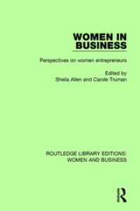 Image of Women in business : perspectives on women entrepreneurs