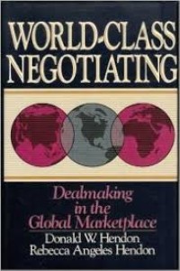 Image of World-class negotiating : dealmaking in the global marketplace
